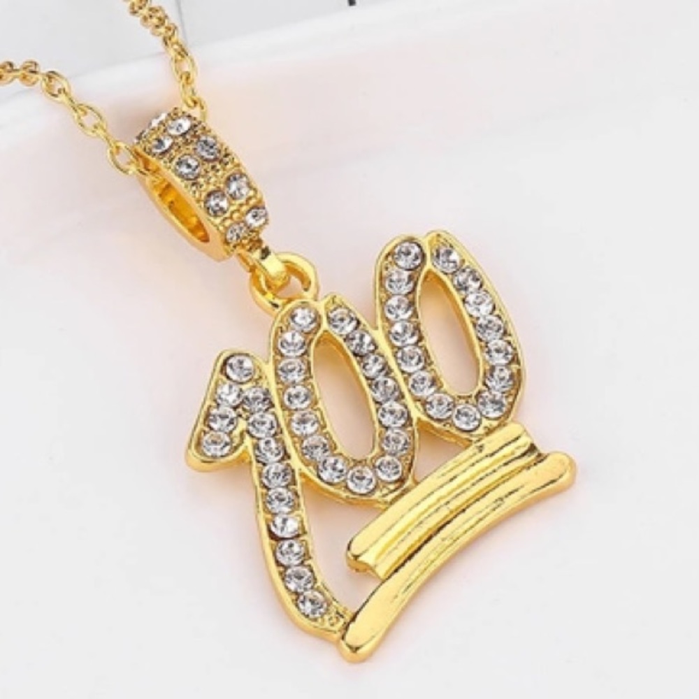 💯 100 Emoji Gold Chain 💯